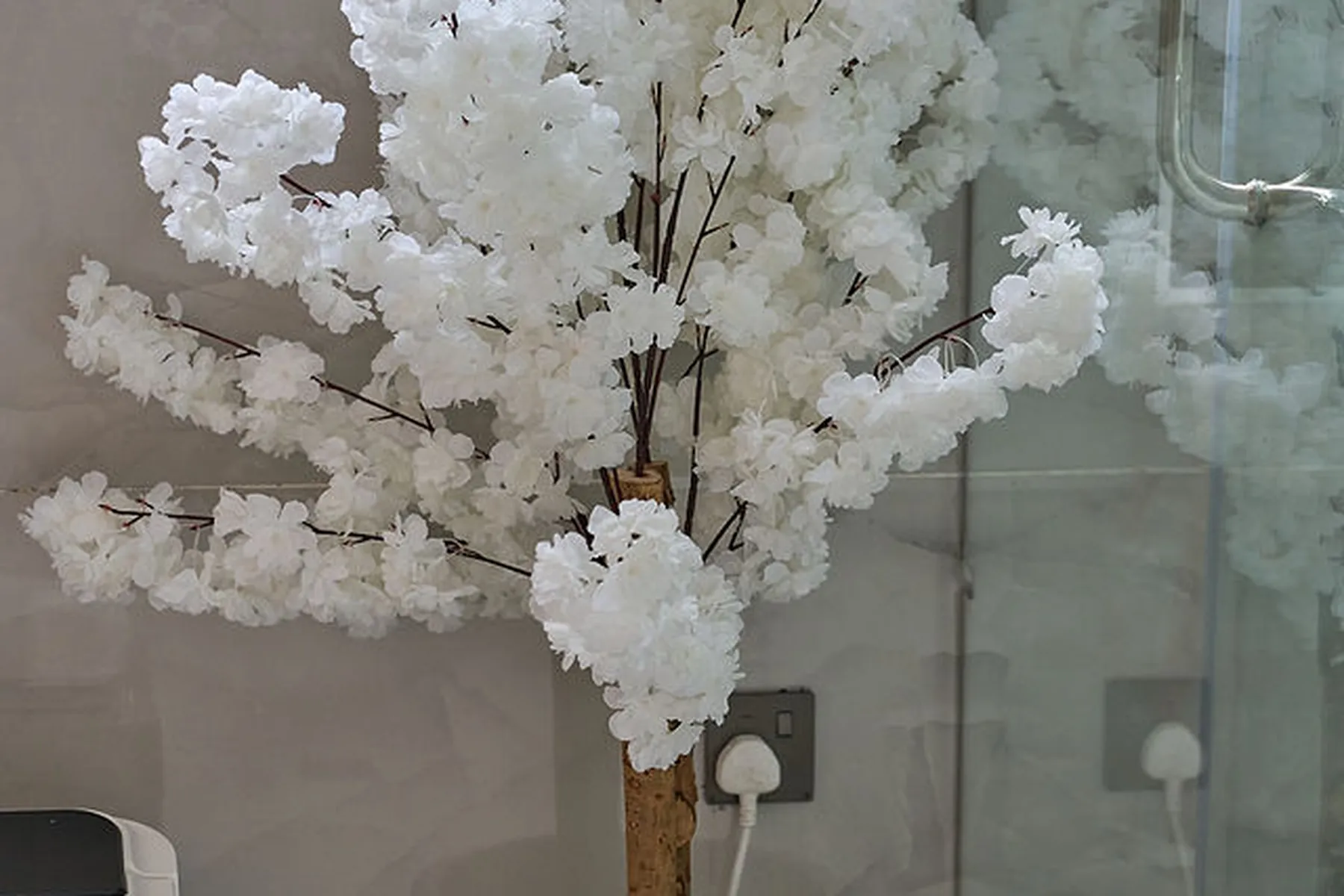 Contemporary living room with layered neutral textures